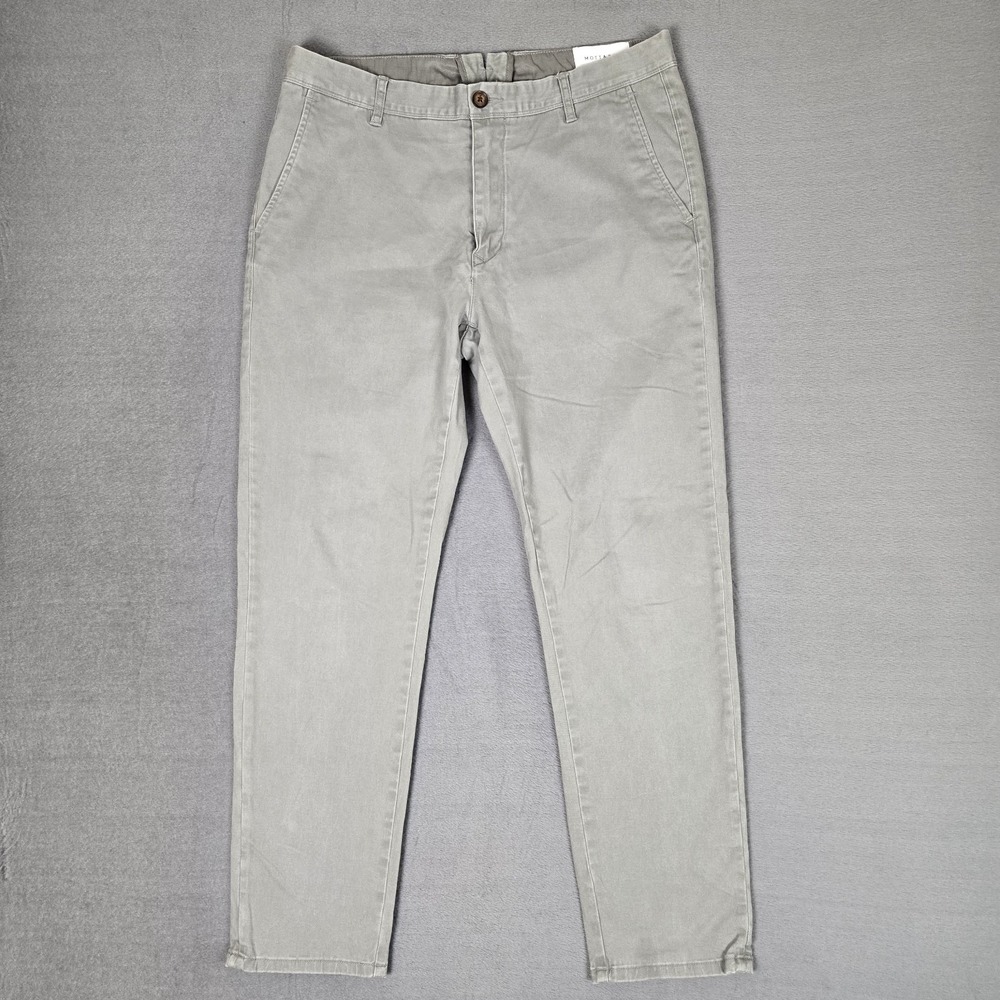 Mott And Bow Pants Mens 33x30 Everyday Comfort Slim Chino Stretch Normcore - Picture 1 of 11
